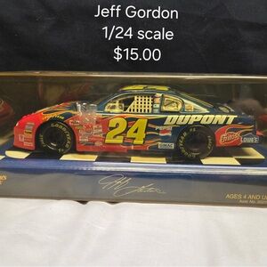 Nascar Red and Blue Diecast Car